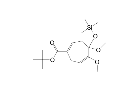 Dimethylethyl 4,5-dimethoxy-4-[(trimethylsilyl)oxy]cyclohepta-1,5-diene-1-carboxylate