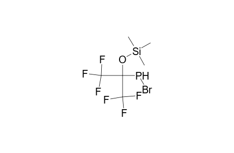 Phosphinous bromide, [2,2,2-trifluoro-1-(trifluoromethyl)-1-[(trimethylsilyl)oxy]ethyl]-