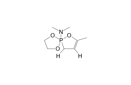 2-ETHYLENEDIOXY-2-DIMETHYLAMINO-5-METHYL-1,2-OXAPHOSPHOL-4-ENE