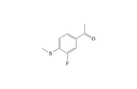 3'-FLUORO-4'-(METHYLTHIO)ACETOPHENONE