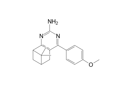 5,6,7,8-tetrahydro-4-(4'-methoxyphenyl)-7,7-dimethyl-6,8-methylene-2-quinazolinamine