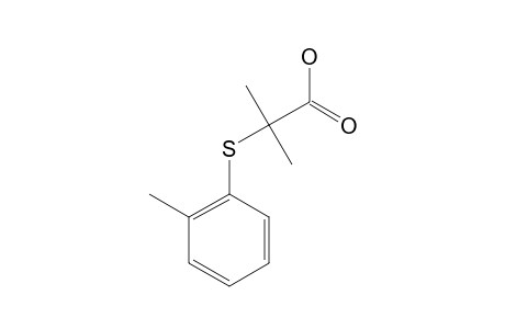 2-methyl-2-(o-tolylthio)propionic acid