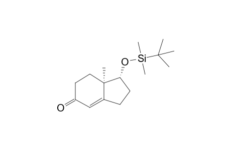 (1R,7aR)-1-(tert-Butyl-dimethyl-silanyloxy)-7a-methyl-1,2,3,6,7,7a-hexahydro-inden-5-one
