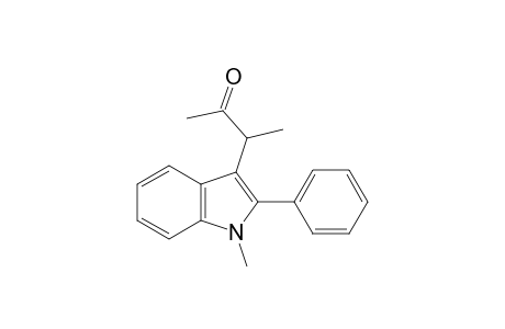 3-(1-methyl-2-phenylindol-3-yl)-2-butanone