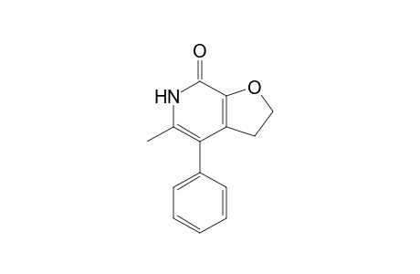 2,3-Dihydro-5-methyl-4-phenylfuro[2,3-c]pyridin-7(6H)-one