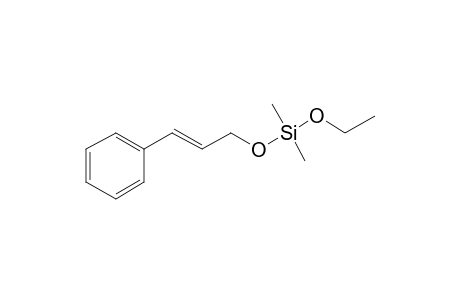 Silane, dimethyl(3-phenylprop-2-enyloxy)ethoxy-