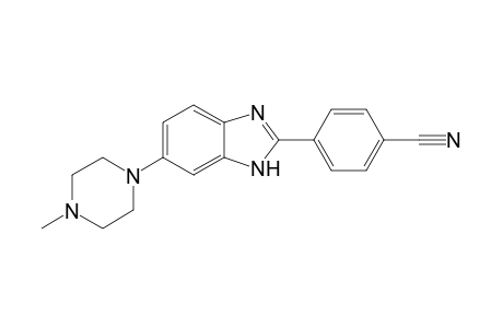 4-[5-(4-Methyl-piperazin-1-yl)-1H-benzoimidazol-2-yl]-benzonitrile