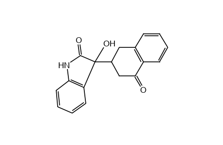 3-hydroxy-3-(4-oxo-1,2,3,4-tetrahydro-2-naphthyl)-2-indolinone