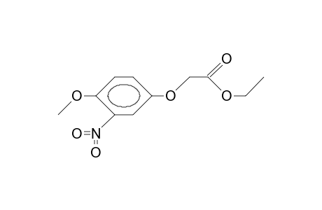 2-(4-Methoxy-3-nitro-phenoxy)acetic acid ethyl ester