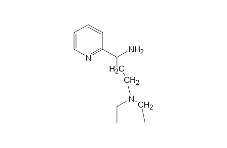 2-[3-(diethylamino)-1-aminopropyl]pyridine