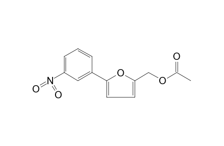 5-(m-nitrophenyl)furfuryl alcohol, acetate