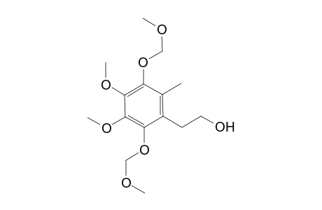 2-[3,4-Dimethoxy-2,5-bis(methoxymethoxy)-6-methylphenyl]ethanol