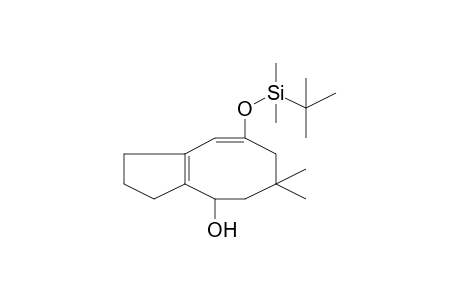 Bicyclo[6.3.0]undeca-1(8),2-dien-7-ol, 5,5-dimethyl-3-(t-butyldimethylsilyloxy)-