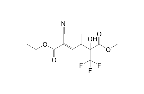 (E)-1-Ethyl 6-methyl 2-cyano-4-methyl-5-hydroxy-5-(trifluoromethyl)hex-2-enedioate isomer