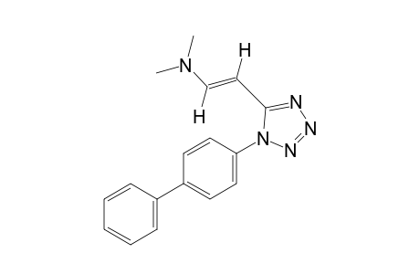 trans-1-(4-biphenylyl)-5-[2-(dimethylamino)vinyl]-1H-tetrazole