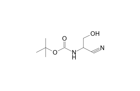 tert-Butyl 1-cyano-2-hydroxyethylcarbamate
