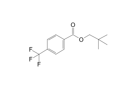 4-Trifluoromethylbenzoic acid, 2,2-dimethylpropyl ester