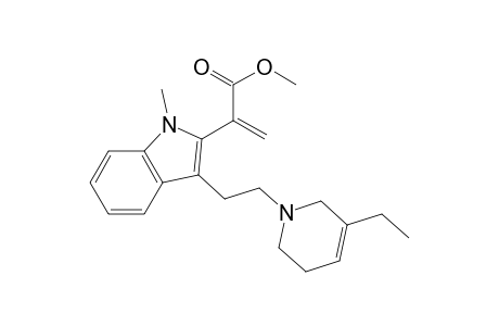 1H-Indole-2-acetic acid, 3-[2-(3-ethyl-5,6-dihydro-1(2H)-pyridinyl)ethyl]-1-methyl-.alpha.-methylene-, methyl ester