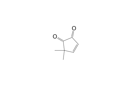 5,5-dimethylcyclopent-3-ene-1,2-quinone