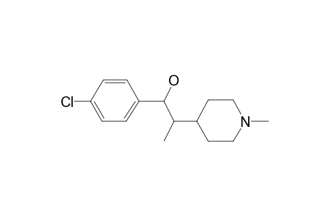 N-Methyl-1-[4-chlorophenyl]-2-[4-piperidyl]-N-propanol