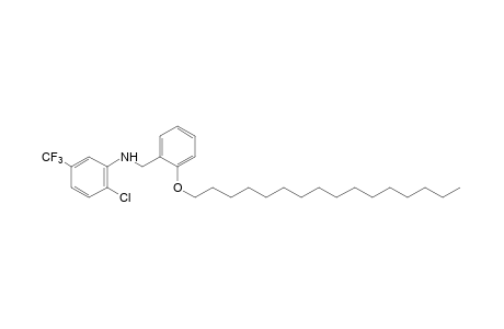 6-chloro-N-[o-(hexadecyloxy)benzyl]-alpha,alpha,alpha-trifluoro-m-toluidine