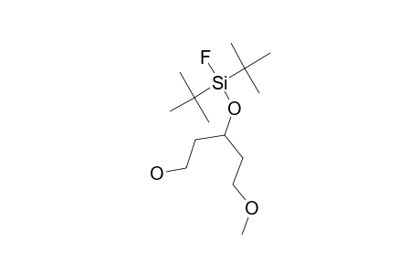 3-(DI-TERT.-BUTYL-FLUORO-SILANYLOXY)-5-METHOXY-PENTAN-1-OL