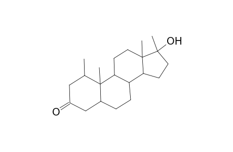 Androstan-3-one, 17-hydroxy-1,17-dimethyl-, (1.alpha.,5.alpha.,17.beta.)-