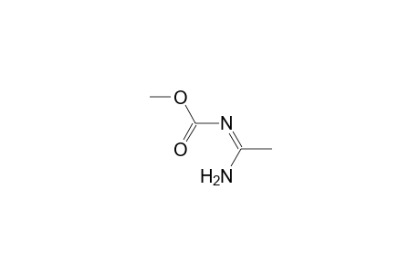 (1-aminoethylidene)carbamic acid, methyl ester