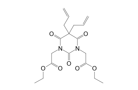 5,5-diallylhexahydro-2,4,6-trioxo-1,3-pyrimidinediacetic acid, diethyl ester