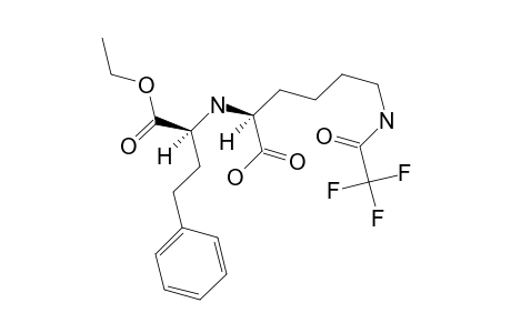 (S)-(-)-1-[N-(1-Ethoxycarbonyl-3-phenylpropyl)-N-trifluoroacetyl]-L-lysine