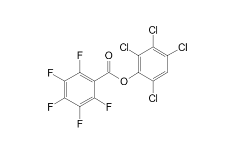 Pentafluorobenzoic acid, 2,3,4,6-tetrachlorophenyl ester