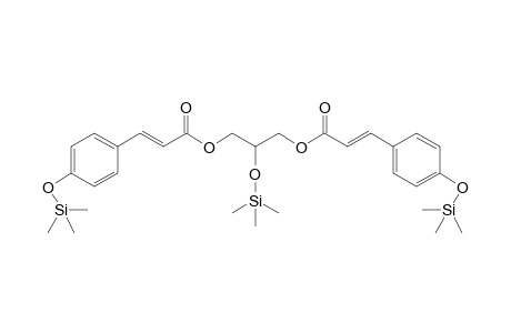 Glycerol <1,3-di-p-coumaroyl->, tri-TMS