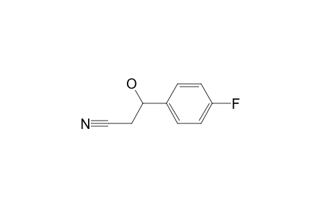 3-(4-Fluorophenyl)-3-hydroxypropanenitrile