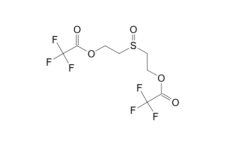 2-((2-[(2,2,2-Trifluoroacetyl)oxy]ethyl)sulfinyl)ethyl trifluoroacetate