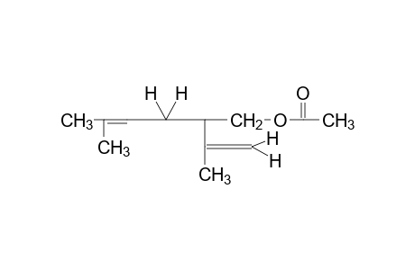 2-isopropenyl-5-methyl-4-hexen-1-ol, acetate