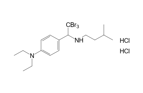 N^4,N^4-diethyl-N^alpha-isopentyl-alpha-(tribromomethyl)toluene-alpha,4-diamine, dihydrochloride