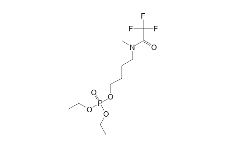 O,O-DIETHYL-O-[4-[N-METHYL-N-(2,2,2-TRIFLUOROACETYL)-AMINO]-BUTYL]-PHOSPHATE