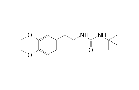 1-tert-butyl-3-(3,4-dimethoxyphenethyl)urea