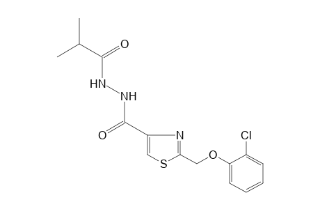 1-{{2-[(o-chlorophenoxy)methyl]-4-thiazolyl}carbonyl}-2-isobutyrylhydrazine