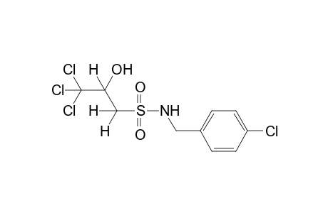 DL-N-(p-chlorobenzyl)-2-hydroxy-3,3,3-trichloro-1-propanesulfonamide