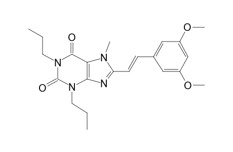 Xanthine, 7-methyl-1,3-di-N-propyl-8-[2-[3,5-dimethoxyphenyl]ethenyl]-