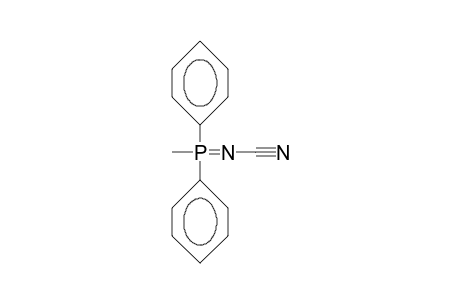 Cyanimino-methyl-diphenyl-phosphorane