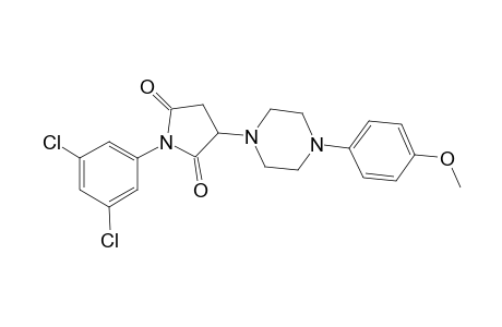 1-(3,5-dichlorophenyl)-3-[4-(4-methoxyphenyl)-1-piperazinyl]pyrrolidine-2,5-dione