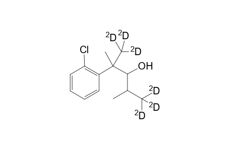 2-(2'-Chlorophenyl)-2,4-(perdeuteriodimethyl)pentan-3-ol