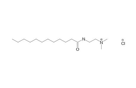 N-[2-(dimethylamino)ethyl]dodecanamide, monohydrochloride