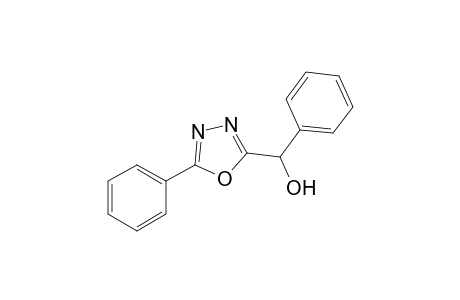 Phenyl-(5-phenyl-1,3,4-oxadiazol-2-yl)methanol