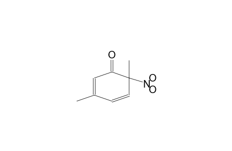 3,6-DIMETHYL-6-NITRO-CYCLOHEXA-2,4-DIENONE