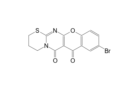 9-bromo-3,4-dihydro-2H,6H,7H-chromeno[2',3':4,5]pyrimido[2,1-b][1,3]thiazine-6,7-dione