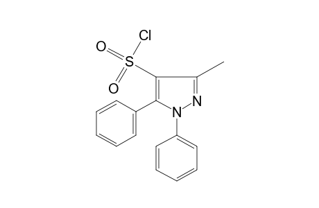 1,5-diphenyl-3-methylpyrazole-4-sulfonyl chloride