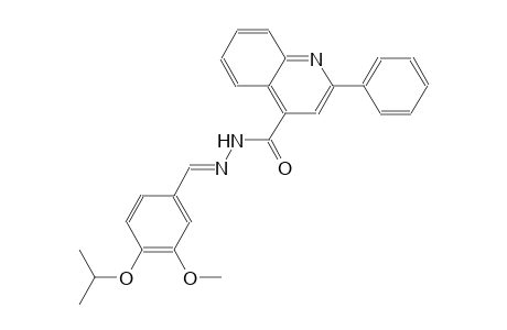 N'-[(E)-(4-isopropoxy-3-methoxyphenyl)methylidene]-2-phenyl-4-quinolinecarbohydrazide